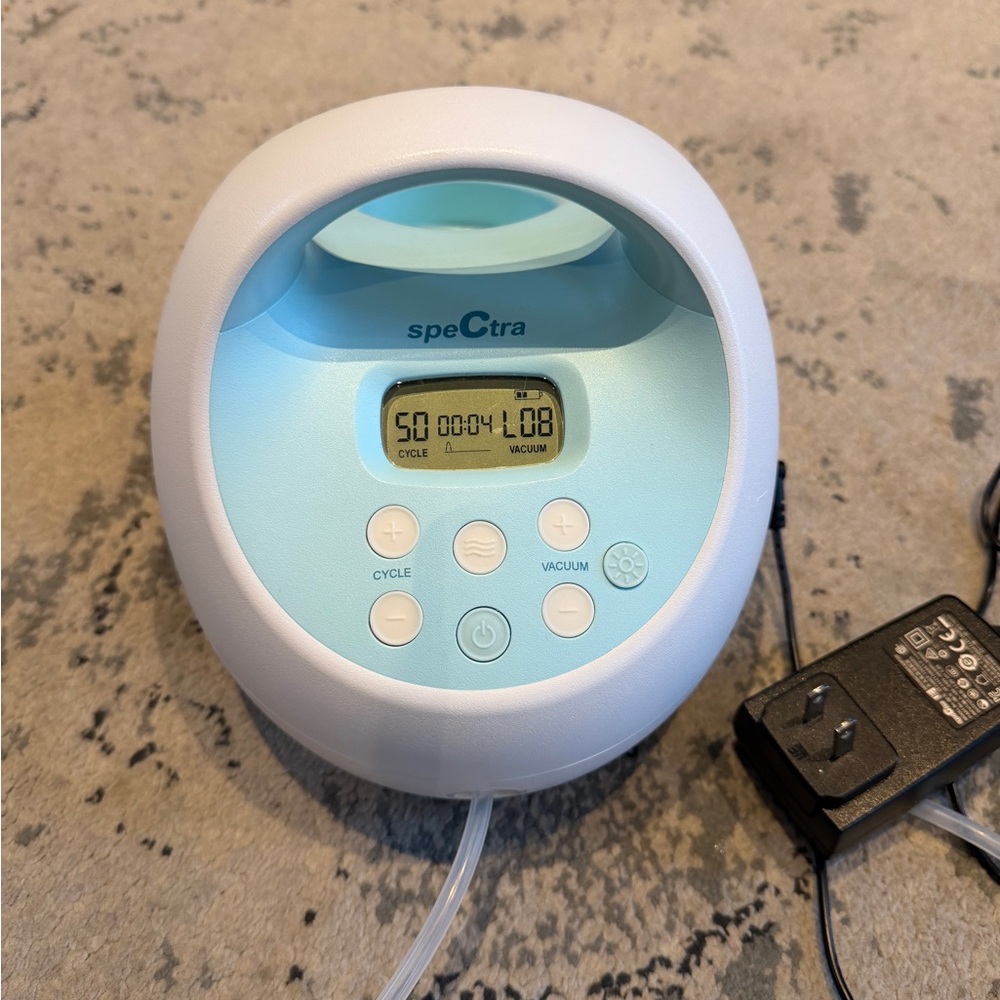 White Electric Breast Pump